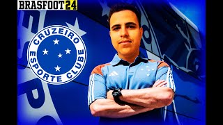 MODO CARREIRA  CRUZEIRO  SÈRIE COMPLETA  BRASFOOT 2024 [upl. by Kampmann]