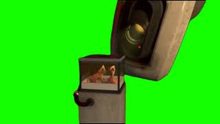 GLaDOS Portal Green Screen  quotYoure unloved worthless birdsquot [upl. by Pansir]