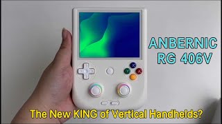 Unboxing：ANBERNIC RG 406V Retro Handheld Game Console [upl. by Ennovehc]