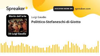 PolitticoStefaneschidiGiotto [upl. by Inva]