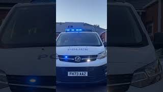 73 Vauxhall Vivaro PTV Blues and Twos Demo HiLo tone ptv police bluelights sirens [upl. by Peterson32]