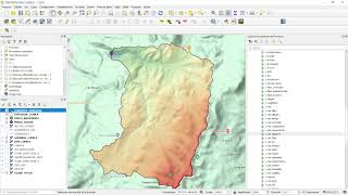 Parámetros Morfométricos de la Cuenca Parte 4 Corriente Principal y Longitud en QGIS [upl. by Anayt623]