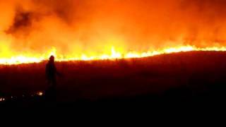 Doane College Prescribed Burn Program Spring 2009 [upl. by Eiuol828]