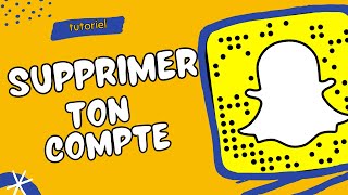 Comment supprimer un compte Snapchat définitivement en 2023 [upl. by Warring]