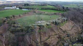 Helsby Hill Mini2 Drone 4K Frodsham [upl. by Ik]