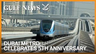 Dubai Metro celebrates 5th anniversary [upl. by Bjorn150]