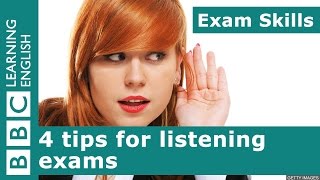 Exam Skills 4 tips for listening exams [upl. by Ahsiuq]