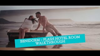 Benidorm May 2023 Flash Hotel Room Walkthrough [upl. by Tiffy]