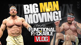 Functional Workout Vlog  Big Man Movin  Seth Feroce [upl. by Dajma735]