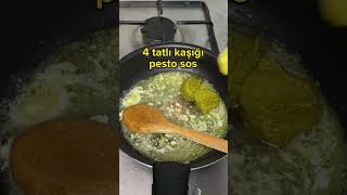 Barilla pesto soslu makarna denedim favori soslarımdan biri oldu shorts makarna sos [upl. by Elise]