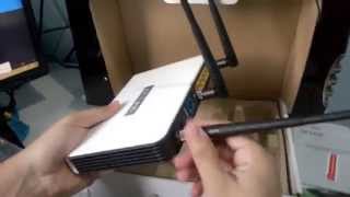 Unboxing TP LINK TL WR1043ND [upl. by Langdon123]