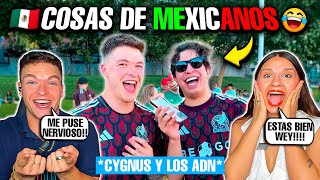 🇪🇸 REACCIONAMOS al VIDEO de LOS ADN con CYGNUS 🇲🇽 ¿Qué pasó ese día😂Contamos todo [upl. by Elledoj632]