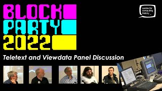 Teletext and Viewdata  Panel Discussion [upl. by Ekaj]