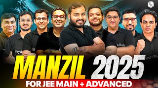 Launching MANZIL Batch for JEE 2025 Classes Starting from 9th Nov on PWJEEWallah Join on PW App🔥 [upl. by Aierbma]