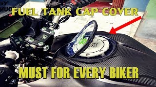 Fuel Cap coverRain cover for fuel tank cap Important for every biker [upl. by Amri565]