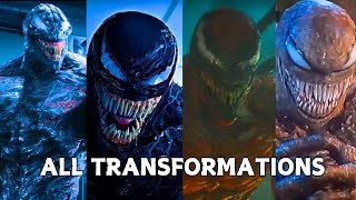 Every Venom Symbiote Transformation Ever [upl. by Mohkos]