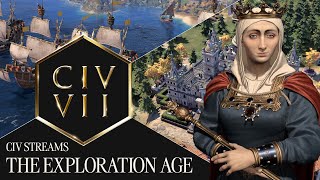 Civ Streams The Exploration Age  Civilization VII Developer Livestream [upl. by Adnahsal]