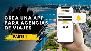 Como crear una App para Agencias de Viajes  Tutorial Flutterflow  Parte 1 [upl. by Eatnoj]