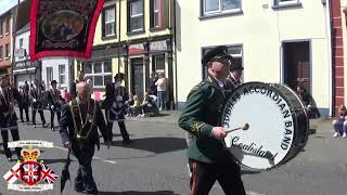 Coalisland Jubilee Accordion Band  Co Fermanagh Grand Black Chapter Parade 2023 [upl. by Stock126]