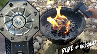 Turbo Powered Jet Fan  Test amp Review [upl. by Doehne932]