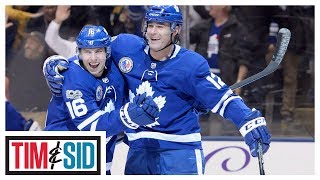 Patrick Marleau on playing with Auston Matthews Maple Leafs Captaincy  Tim and Sid [upl. by Gati]