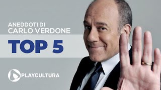 Top 5 aneddoti di Carlo Verdone [upl. by Meuser88]