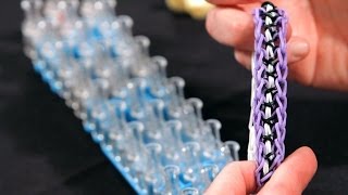 How to Make a Twisty Wisty Bracelet  Rainbow Loom [upl. by Ayhdiv]