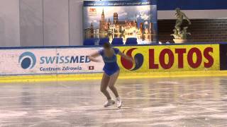 16 Kate CHARBONNEAU CAN  ISU JGP Baltic Cup 2011 Junior Ladies Short Program [upl. by Thibaud]