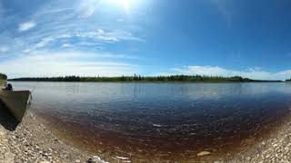 Abitibi River from the Shoreline [upl. by Hannibal]