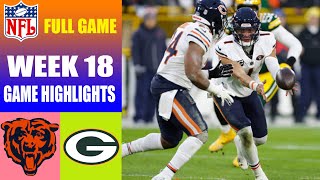 Chicago Bears vs Green Bay Packers WEEK 18 FULL GAME  NFL Highlights 2023 [upl. by Lyndel]