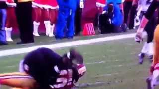 RG3 leg gets snapped [upl. by Berry]