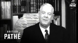 Dr Verwoerd Makes A Statement As South Africa Becomes A Republic 1961 [upl. by Idurt]