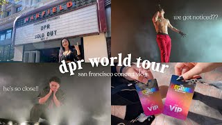 dpr concert vlog 🌈 the regime world tour in san francisco [upl. by Questa242]