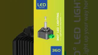 D series LED headlight installation methodledheadlightled360360ledledheadlightbulb [upl. by Bum]