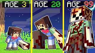 Surviving 99 Years as GIANT ALEX In Minecraft [upl. by Leede]