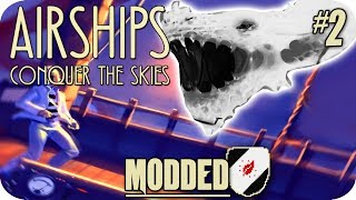 Airships Conquer The Skies Modded 2 Almighty Crossbow And Powerful White Dragons [upl. by Lund]