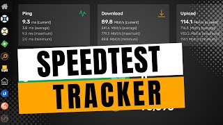 Track your internet speed with SpeedtestTracker [upl. by Raymund244]