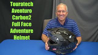 Touratech Aventuro Carbon2 Adventure Helmet REVIEW [upl. by Domenico]