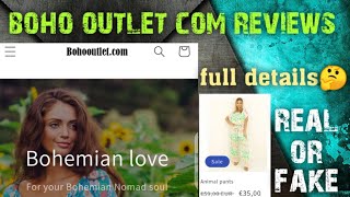 boho outlet reviews  bohooutlet com reviews legit or scam  bohooutlet shopping review [upl. by Ahsoet]