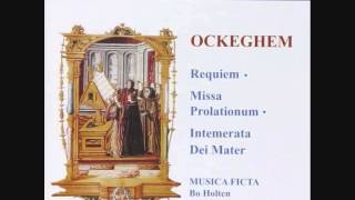 Johannes Ockeghem c14201497  Intemerata Del Mater  1997 [upl. by Anelrahc]