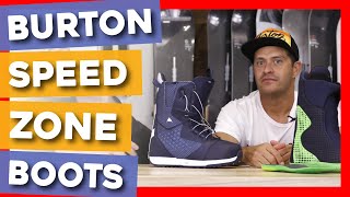 2020 Burton Speed Zone Snowboard Boots Overview [upl. by Alister]