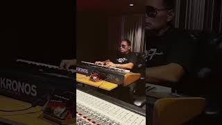 Scott Storch 🎹 🚬 in the studio with his son cooking something🔥💯 [upl. by Atiuqam]