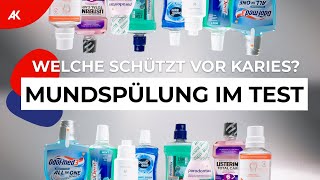 Mundspülung im VKITest  Listerine Parodontax Dentalux [upl. by Binah]