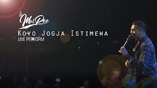 Koyo Jogja istimewa MASPEE LIVE PERFORM [upl. by Ovatsug191]