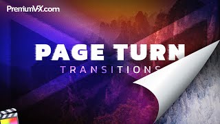 Page Turn Transitions for Final Cut Pro [upl. by Niran592]