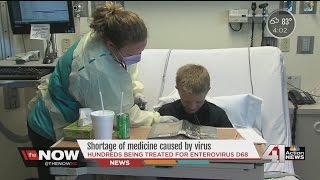 Hundreds being treated for Enterovirus [upl. by Ajit]