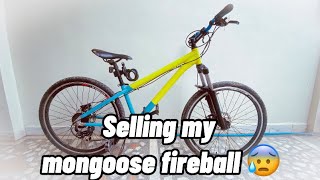 selling my mongoose fireball ⚠️😩cycling mtb cyclestunt [upl. by Latreese]