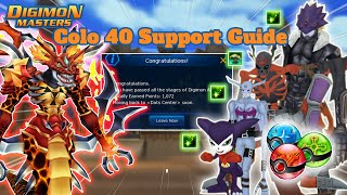 DMO Sup Guide  How To Support in Colosseum 40  Digimon Masters Online  GDMO [upl. by Treva973]