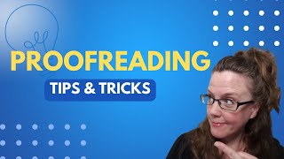 Proofreading Tips amp Tricks Guide for Beginning Copywriters [upl. by Sitoeht]