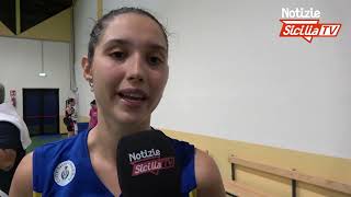 Amando Volley  Volley Bisceglie 23 intervista a Lara Salvestrini [upl. by Tobit85]